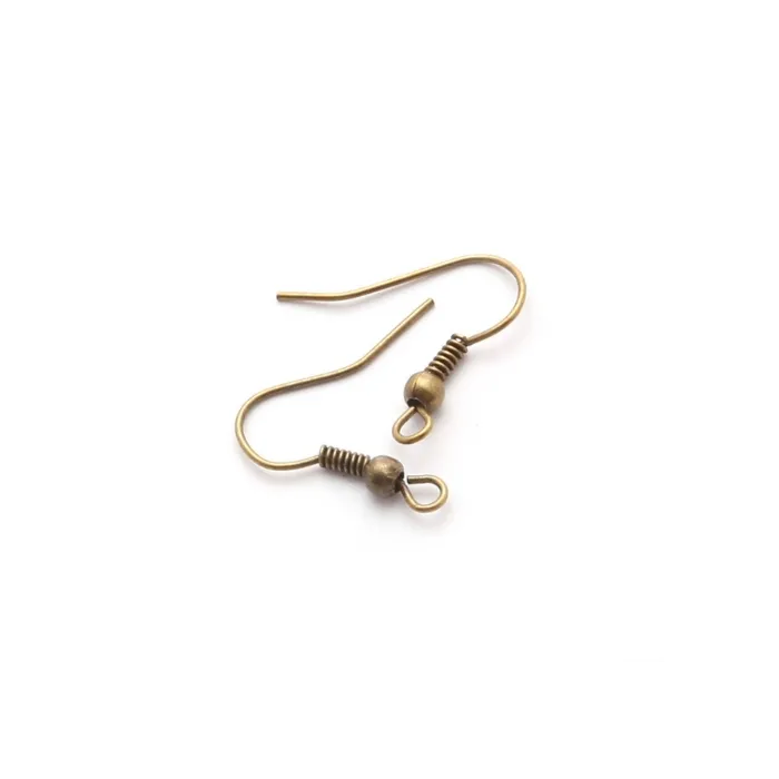 Metal earring hooks - 20 * 22mm - 200 piecesEarrings