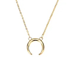 Half moon pendant necklaceNecklaces
