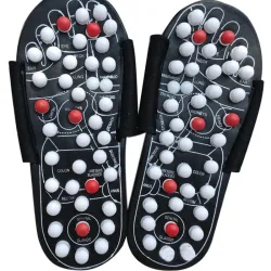Pantoufles d'acupuncture - sandales - massage des pieds - soulagement de la douleur