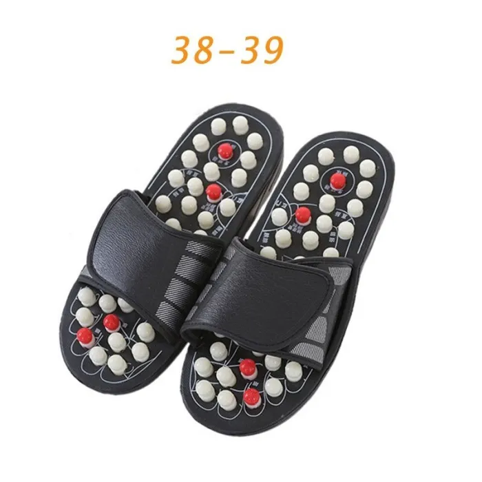 Pantoufles d'acupuncture - sandales - massage des pieds - soulagement de la douleur