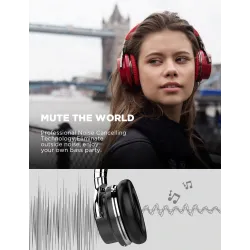 COWIN E7 - słuchawki bezprzewodowe - zestaw słuchawkowy z mikrofonem - redukcja szumów - BluetoothSłuchawki