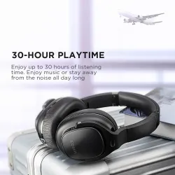 COWIN E9 - trådløse Bluetooth-hovedtelefoner - med mikrofon - hybrid aktiv støjreduktion