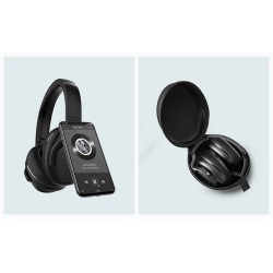 COWIN E9 - fones de ouvido Bluetooth sem fio - com microfone - cancelamento de ruído ativo híbrido