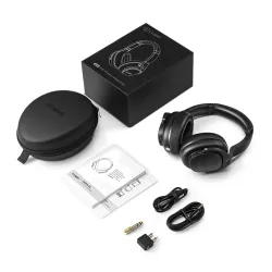 COWIN E9 - trådlösa Bluetooth-hörlurar - med mikrofon - hybrid aktiv brusreducering