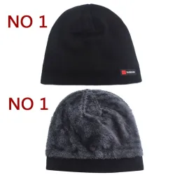 Gorro quente de malha - sem aba - unissex