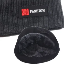 Strikket varm lue - bremless - unisex