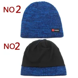 Neulottu lämmin pipo - harjaton - unisex