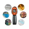 Digital infrared thermometer - non contact handheld gun laser with LCD displayMeasurement
