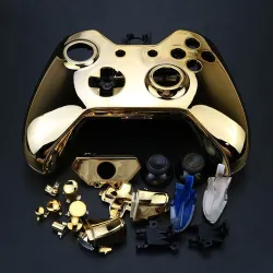 Kontroler Xbox One - wymienna osłona obudowy - chromKontroler