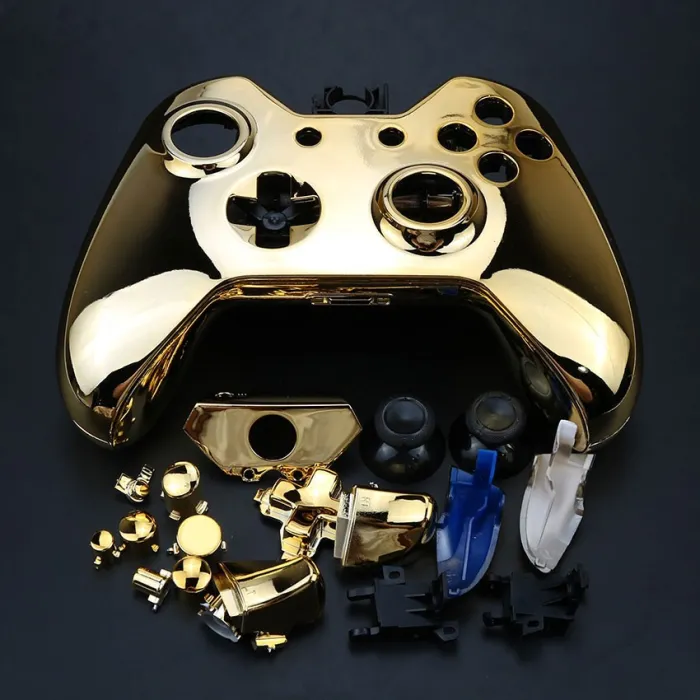 Kontroler Xbox One - wymienna osłona obudowy - chromKontroler