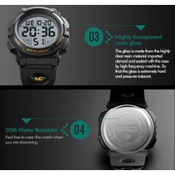 RelojesSKMEI - reloj electrónico deportivo - resistente al agua