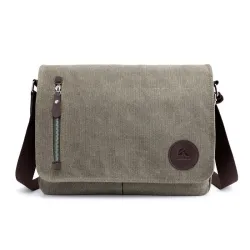 Rectangular shoulder canvas bagBags