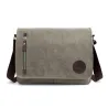 Bolsa de lona retangular de ombro