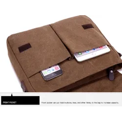 Rektangulær skulderveske