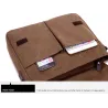Bolsa de lona retangular de ombro