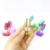 Parfümflasche aus Glas – leerer Behälter – mit Zerstäuber – Totenkopfform – 8 ml