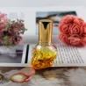 Szklana buteleczka na perfumy - pusty pojemnik - z atomizerem - kształt czaszki - 8mlPerfumy