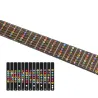 Gitar gripebrett notat kart - klistremerker