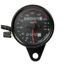 Uniwersalny licznik motocyklowy - podwójny prędkościomierz - wskaźnik - LED - KM/HNarzędzia