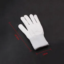 Gants squelette lumineux - LED