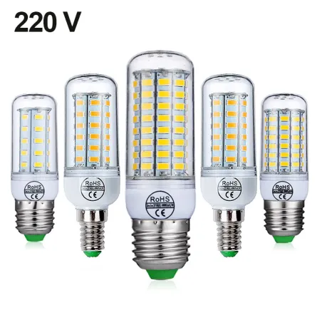 LED pære - SMD 5730 - 220V - E14 - E27