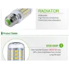 LED pære - SMD 5730 - 220V - E14 - E27