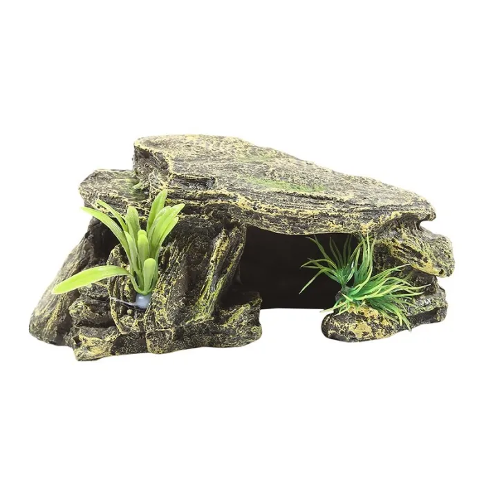 Îlot en résine - décoration aquarium