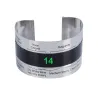 Thermomètre pour bouteille de vin - clip en acier inoxydable - avec affichage LCD