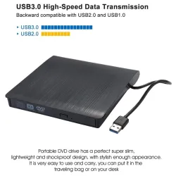 External USB 3.0 - high speed - CD DL DVD RW burnerExternal storage