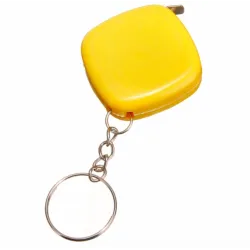 Mini measuring tape - automatic telescopic ruler - with keychain - 1mKeyrings