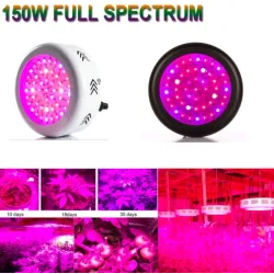 Växtljus - LED - UFO-lampa - fullt spektrum - hydroponisk - 150W