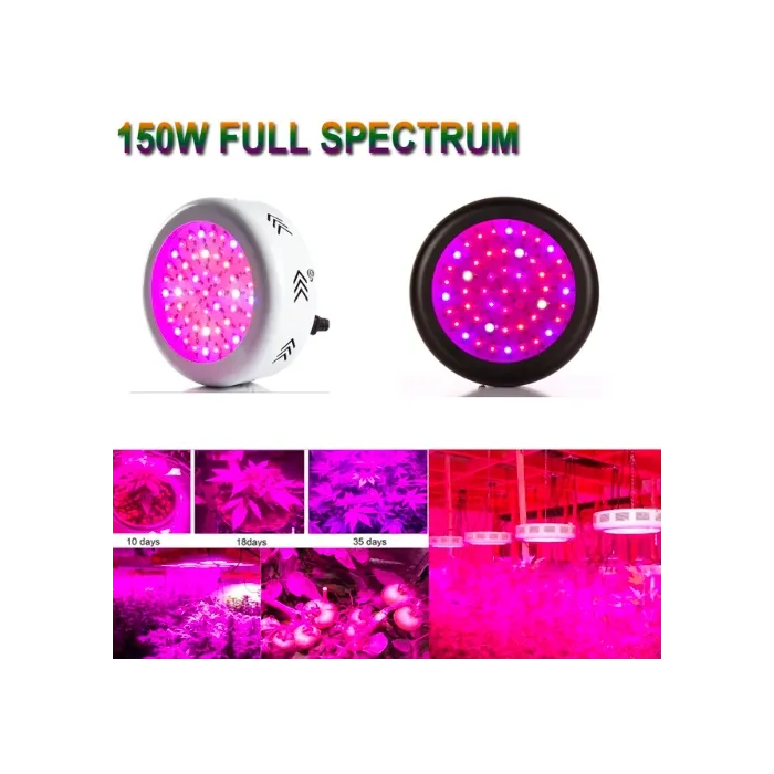 Plant grow light - LED - UFO lamp - full spectrum - hydroponic - 150WGrow Lights
