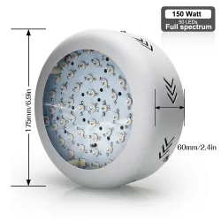 Plant grow light - LED - UFO lamp - full spectrum - hydroponic - 150WGrow Lights