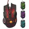 Mouse da gioco ottico cablato - USB - LED - 3200 DPI