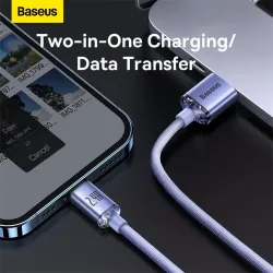 Baseus - câble de charge rapide - USB A - pour iPhone