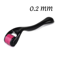 Derma roller - micro needling - titanium nål - til ansigt/hals