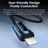 Cabo de carregamento rápido USB - para iPhone - com display LED