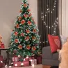Glitterroser - Juletræspynt - 12 stk
