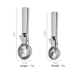 CubiertosCuchara para helado multifunción - acero inoxidable