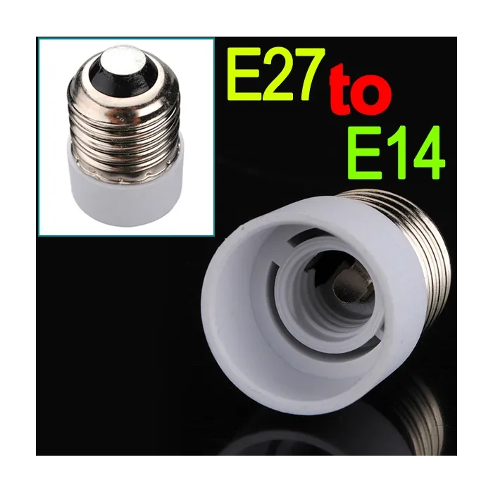 Accesorios de iluminaciónCasquillo E27 a E14 - bombilla - convertidor lámpara