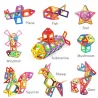 Blocchi di plastica magnetici - set di costruzioni - giocattolo educativo