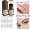 Gekleurde wenkbrauwstempel - met stencils - professionele shaping kitOgen