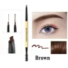 Colored eyebrow pencil - double head with brushEyes