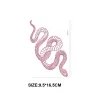 Tatouage temporaire - autocollant - serpent rouge