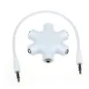 Divisor de áudio com conector de 3,5 mm - 1 a 5