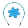 3,5 mm jack audio splitter - 1 til 5