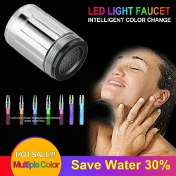 LED vannkran kranhode - 7 farger