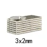 N35 - neodymmagnet - sterk skive - 3mm * 2mm - 100 stykker