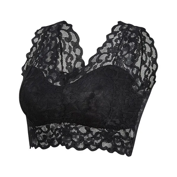 Sexy kanten bh - kort topje - met push up - beugelloosLingerie