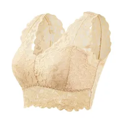 Sexy Spitzen-BH - kurzes Top - mit Push-Up - bügellos